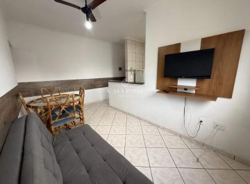 Apartamento · 45m² · 1 Quarto · 1 Vaga · Apartamento Mobiliado 1 Dorm Ocian – Praia Grande/SP | 45m² | 1 Vaga