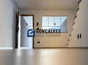 Casa · 103m² · 3 Quartos · 2 Vagas · Excelente sobrado novo em Santo André