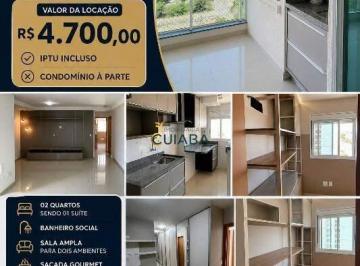 Apartamento · 77m² · 2 Quartos · 2 Vagas · Condomínio NYC – Jardim das Américas – 2 Quartos | com planejados | R$ 4.700,00