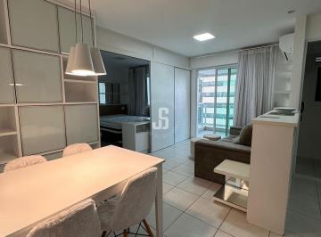 Apartamento · 45m² · 1 Quarto · 1 Vaga · Apartamento 1 quarto à venda no Caminho das Árvores, mobiliado, 45m² e andar alto