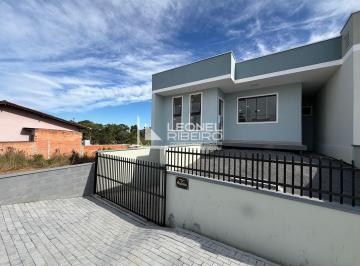Casa · 60m² · 2 Quartos · 3 Vagas · Casa com 2 dormitórios à venda, 60,14 m² no bairro Araponguinhas em Timbó - SC
