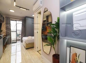 Apartamento · 25m² · 1 Quarto · Studio Mobiliado ao Lado do Metrô Fradique Coutinho em Pinheiros para Morar ou Investir
