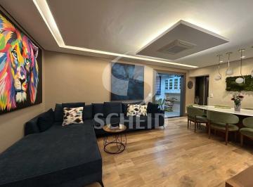 Apartamento · 128m² · 3 Quartos · 3 Vagas · Apartamento mobiliado com varanda espaçosa, 3 quartos e 3 vagas de garagem