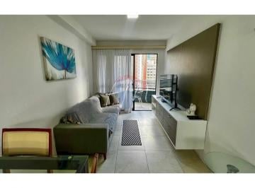 Apartamento · 55m² · 2 Quartos · Flat Completo c/Vista Boa Viagem - Tudo ao Seu Alcance!