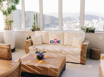 6f623d2e59a1f6941913d7cd476fe1c506d03fcc · Cobertura com 4 dormitórios à venda, 300 m² por R$ 4.500.000,00 - Marapé - Santos/SP