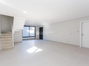 Casa · 180m² · 3 Quartos · 2 Vagas · Sobrado Triplex de Alto Padrão no Ahú - 180m² Privativos, 3 Quartos (1 Suíte), Quintal com Jardim e 