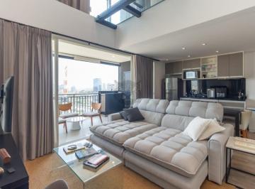 Apartamento · 108m² · 1 Quarto · 2 Vagas · Duplex para venda em Cidade Monções com 1 quarto, sendo 1 suíte, 108m²