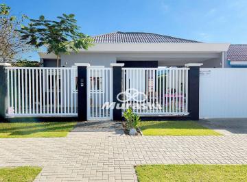 c67fec386953b3fffc243dc9f872b2a12b6301e9 · Casa com 2 dormitórios à venda, 140 m² por R$ 850.000,00 - Piçarras - Guaratuba/PR