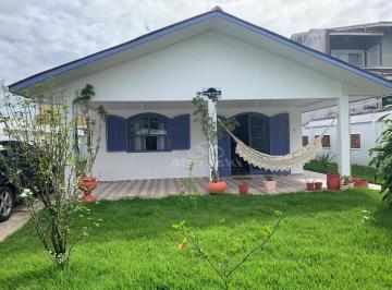 70c0c367ccce1f8e03d1150b6f10d4a5708f4a38 · Casa com 3 dormitórios à venda, 132 m² por R$ 800.000,00 - Brejatuba - Guaratuba/PR