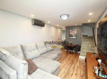 Sala · Sobrado com 3 dormitórios à venda, 106 m² por R$ 1.020.000,00 - Vila Metalúrgica - Santo André/SP
