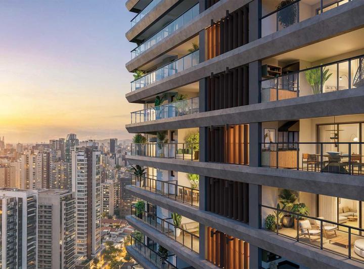 Imóvel novo vertical , São Paulo · Apartamento Brooklin, São Paulo - Casa Nacional Eztec