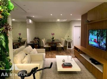 Apartamento · 112m² · 3 Quartos · 2 Vagas · LINDO APTO ALPHAVILLE, 3 SUÍTES, 2 GARAGENS, AR CONDICIONADO, COMPLETO!
