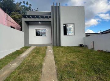 Casa · 60m² · 2 Quartos · 3 Vagas · Casa Nova com Suíte, Lareira e Acabamento impecável