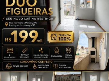 Apartamento · 2 Quartos · 1 Vaga · Apartamento à venda em Porto Alegre, no bairro Restinga