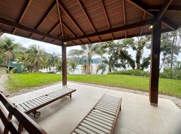 Foto 01 · Casa de luxo na Praia Preta, São Sebastião-SP: 4 quartos, 2 suítes, 2 salas, 2 banheiros, 4 vagas de