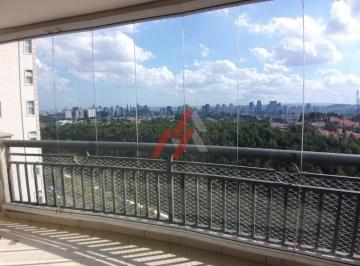 Foto 01 · Apartamento de alto padrão para locação em Santana de Parnaíba-SP, bairro Tamboré: 3 quartos, 1 suít
