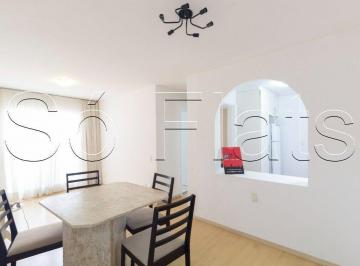 Apartamento · 55m² · 1 Quarto · 1 Vaga · Excelente flat no Roma Palace contendo 55m², 1 dormitório e 1 vaga de garagem.