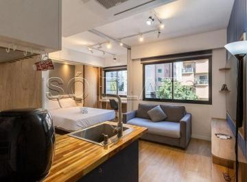 Apartamento · 27m² · 1 Quarto · 1 Vaga · Flat em Moema Próximo ao Ibirapuera. Slaviero Moema.