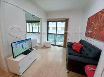 Apartamento · 33m² · 1 Quarto · 1 Vaga · Flat no The Town com 1 dormitório disponível para locação no Itaim Bibi com entrada imediata