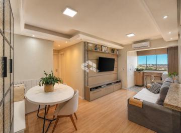 Apartamento · 65m² · 2 Quartos · 1 Vaga · Apartamento à venda - 2 dormitórios, 1 vaga de garagem - Mobiliado - Sacada com churrasqueira - Cent