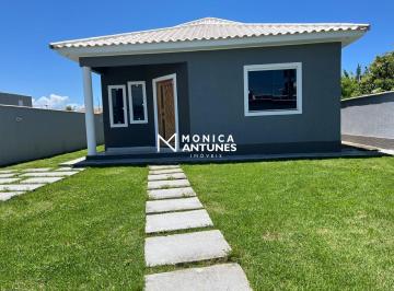 Casa · 100m² · 3 Quartos · 2 Vagas · Casa Nova à Venda em Itaipuaçu | 3 Quartos | Espaço Gourmet