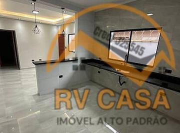 Casa · 83m² · 2 Quartos · 2 Vagas · CASA ALTO PADRÃO EM MONGAGUÁ COM 2 DORMITÓRIOS