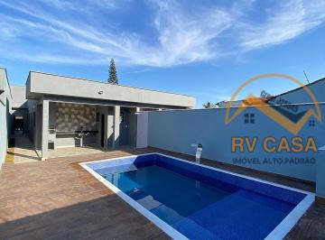 Casa · 90m² · 3 Quartos · 2 Vagas · Casa alto padrão com piscina-Cibratel 2 Itanhaém/SP