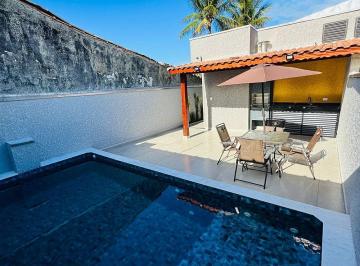 Casa · 89m² · 2 Quartos · 2 Vagas · Casa Nova Com Piscina Lado Praia à venda - Itanhaém/SP