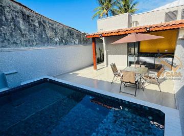 Casa · 89m² · 2 Quartos · 2 Vagas · Casa Nova Com Piscina Lado Praia à venda - Itanhaém/SP