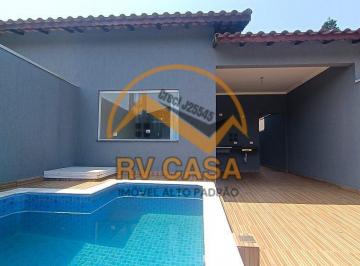 Casa · 87m² · 3 Quartos · 2 Vagas · Casa Alto Padrão com Piscina100 metro a praia - Itanhaém-SP