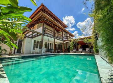 Casa de 5 quartos, São Sebastião · Casa de Alto Padrão em Condomínio | Pé na areia | Praia de Camburizinho | Mobiliada | 5 suítes