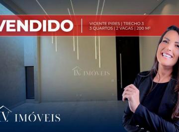 Casa de 3 quartos, Vicente Pires · CASA MODERNA | 3 SUÍTES | ESPAÇO GOURMET | HIDROMASSAGEM | CONDOMÍNIO FECHADO | SHVP TRECHO 3