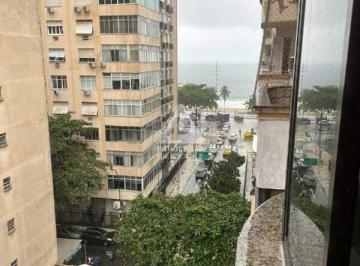 Apartamento · 129m² · 3 Quartos · VISTA LATERAL MAR NO POSTO 5 DE COPACABANA!! 2 SALÕES, 3 QUARTOS, SUÍTE, DEPENDÊNCIA COMPLETA!