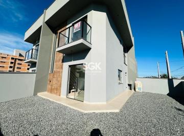 Casa · 83m² · 2 Quartos · 2 Vagas · Sobrado Geminado de Esquina com 2 Suítes à Venda no Vila Nova, Joinville