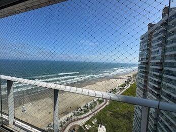 Apartamento · 91m² · 3 Quartos · 2 Vagas · Apartamento Vista mar - Mirim, Praia Grande