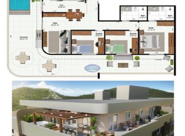 Apartamento · 156m² · 3 Quartos · 2 Vagas · Cobertura Linear À Venda 3 Quartos (1 Suíte), À Vista R$ 932.442,35, Arraial do Cabo/RJ