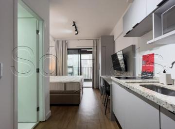 Apartamento · 26m² · 1 Quarto · Residencial SP Code Paulista, studio disponível locação com 1 dormitório no Paraíso.