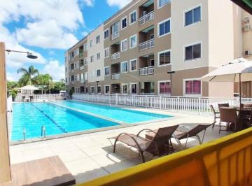 5a8e77fe43935048b23cf7af780a9092f4a524c6 · Apartamento com 2 dormitórios para alugar, 55 m² por R$ 1.638,21/mês - Urucunema - Eusébio/CE
