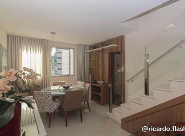 61d8f13b86caad52debb91828fc0889429e56cc6 · Cobertura com 2 dormitórios à venda, 117 m² por R$ 1.460.000,00 - Gutierrez - Belo Horizonte/MG