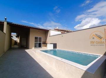 Casa · 100m² · 2 Quartos · 3 Vagas · Casa Nova Com Piscina À Venda - Parque D'aville, Peruíbe/SP
