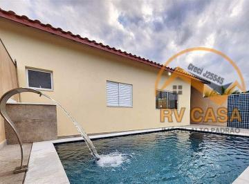 Casa · 66m² · 3 Quartos · 2 Vagas · Casa com piscina à 550mt da praia do Cibratel II - Itanhaém
