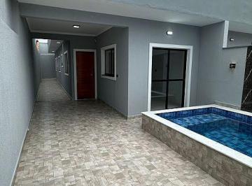 Casa · 69m² · 2 Quartos · 2 Vagas · Casa Nova 2dorms, 1 suite - Mongaguá