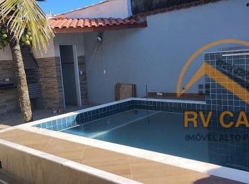 Casa · 140m² · 3 Quartos · 4 Vagas · Casa com piscina 3 dorm1suite Balneário Tupi em Itanhaém