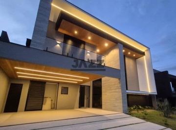 Casa · 486m² · 4 Quartos · 2 Vagas · Casa Alto Padrão em Condomínio Fechado no Urbanova | 5 Suítes | Piscina e Sauna