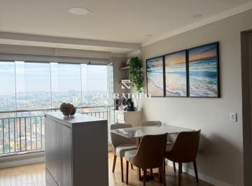 Apartamento · 46m² · 2 Quartos · 1 Vaga · Condomínio Mirante da Vila - Apartamento à venda com 46 m², 2 quartos, varanda e vaga na Vila Ré, Sã