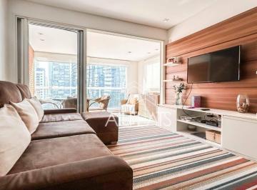 Sala · Apartamento com 1 quarto para alugar, 60 m² - Itaim Bibi - São Paulo/SP