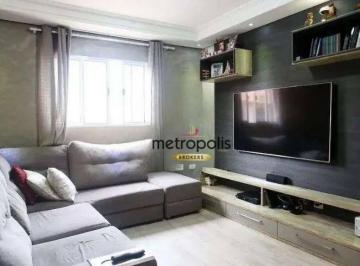Sala · Sobrado com 2 dormitórios à venda, 100 m² por R$ 745.000,00 - Parque das Nações - Santo André/SP