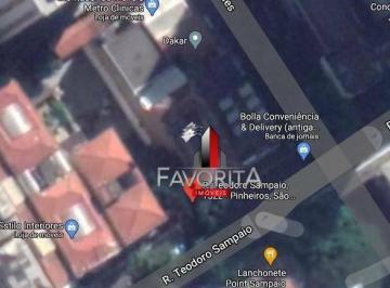 3be8f15e83bbc4cb1bb6686565059c104b0bc0dd · Terreno à venda, 400 m² por R$ 4.500.000,00 - Pinheiros - São Paulo/SP