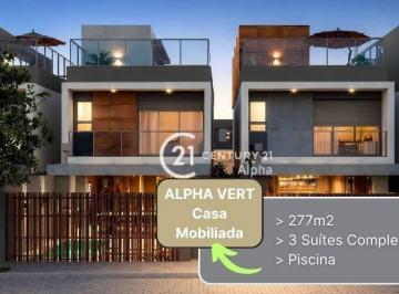 3160314c843aa9b9882b9e32486e549be0253c36 · Casa com 3 dormitórios à venda, 277 m² por R$ 3.300.000 - Residencial Tambore III - Santana de Parna
