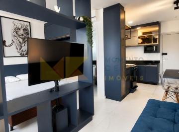 Apartamento · 35m² · 1 Quarto · 1 Vaga · Loft mobiliado de alto padrão para locação no Victor Konder